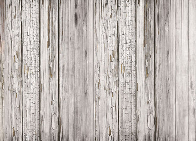 STDM30017 Nordic Grey Mottled Wood Panels Mural Wallpaper by SJK