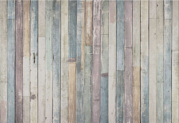 STDM30027 Nordic Fresh Wood Panels Mural Wallpaper by SJK