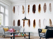 STDM30034 Feather Mural Wallpaper by SJK